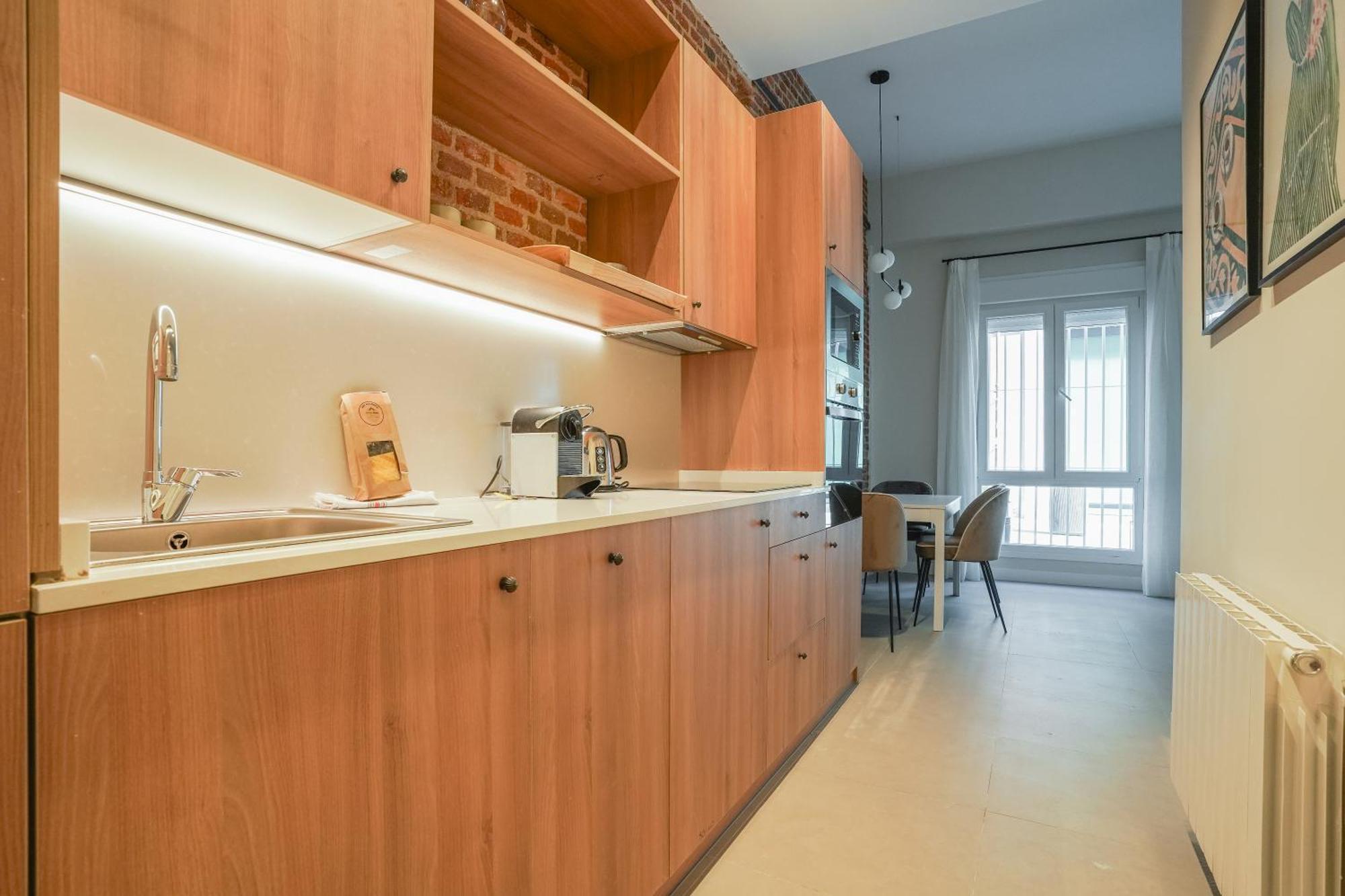 Modern Apartment-2Bedrooms 1Bath-Cuatro Caminos Madrid Exteriör bild