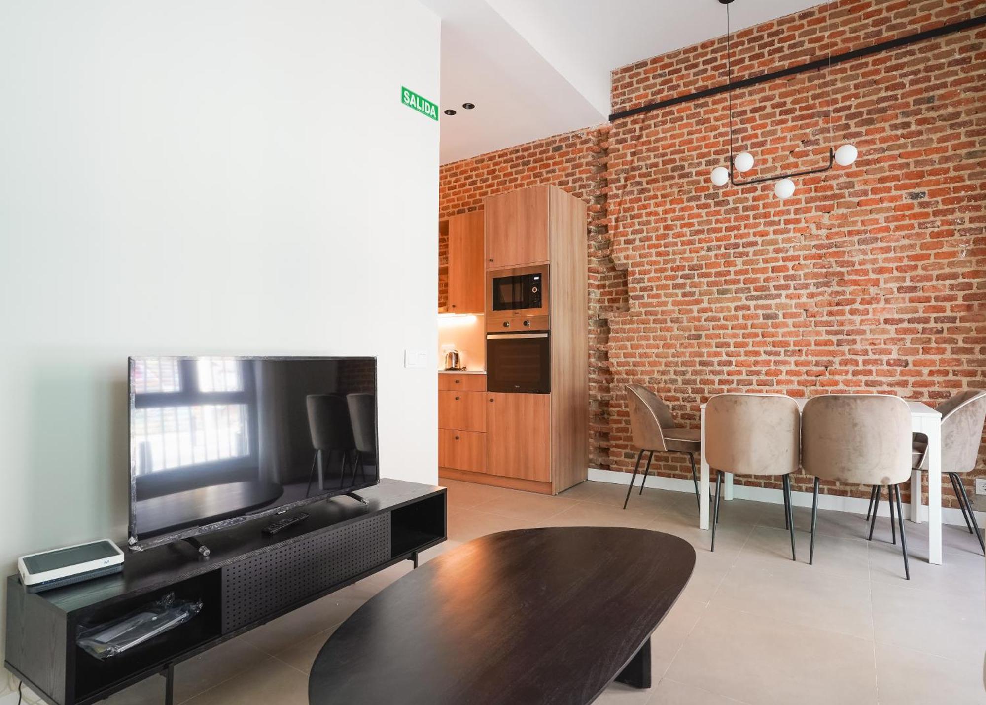 Modern Apartment-2Bedrooms 1Bath-Cuatro Caminos Madrid Exteriör bild