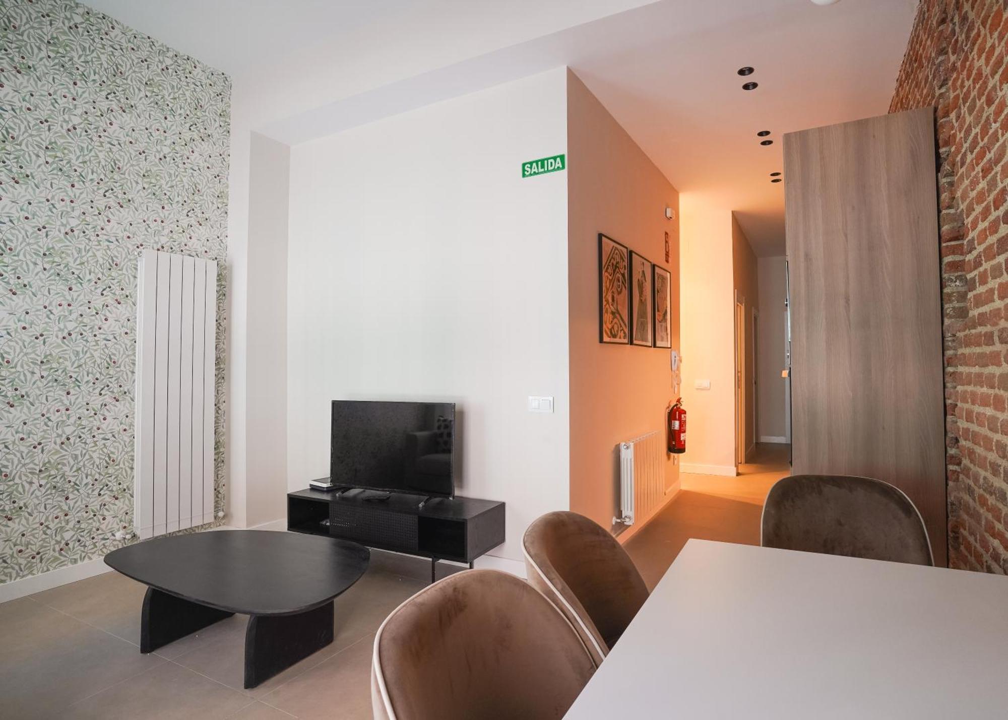 Modern Apartment-2Bedrooms 1Bath-Cuatro Caminos Madrid Exteriör bild