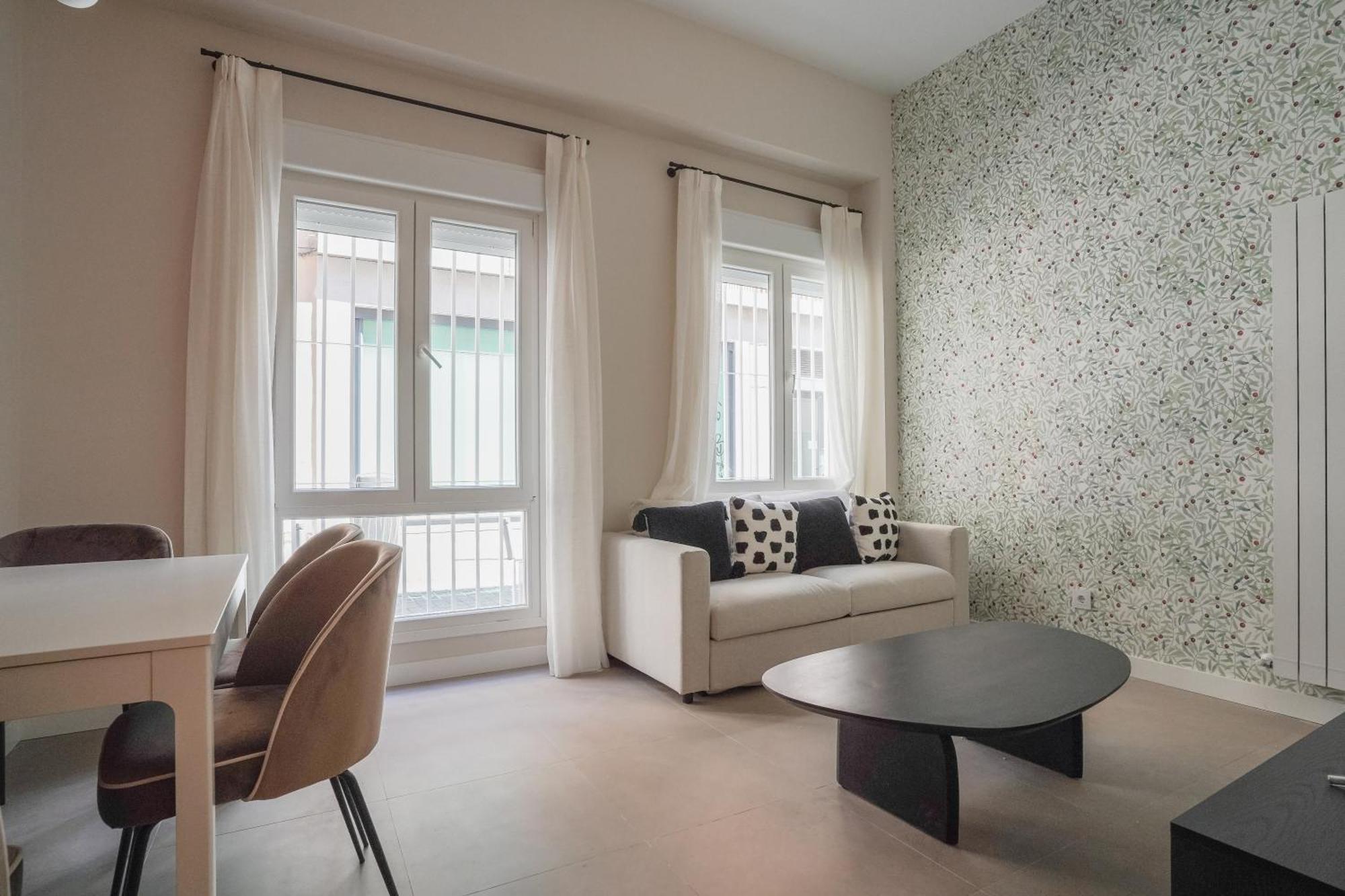 Modern Apartment-2Bedrooms 1Bath-Cuatro Caminos Madrid Exteriör bild
